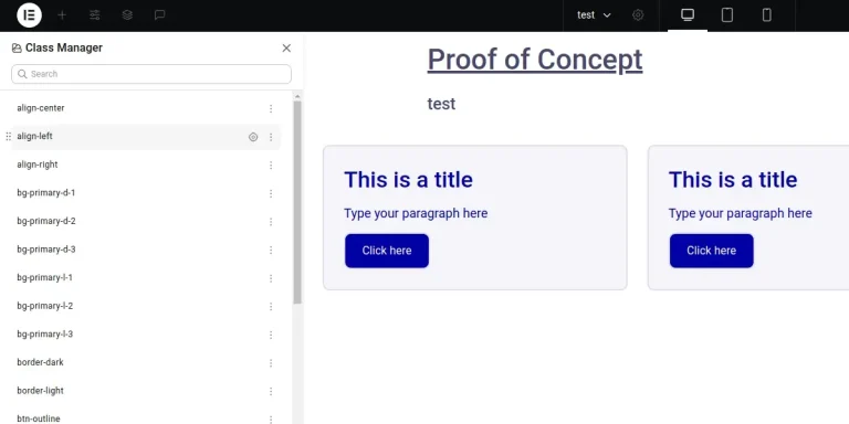 Elementor Editor v4